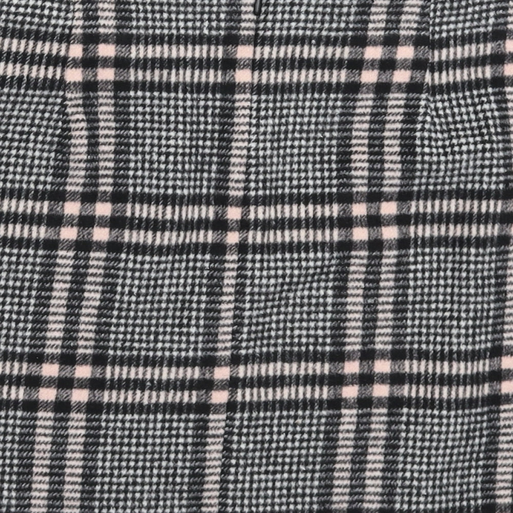 Peacocks Womens Multicoloured Check  Mini Skirt Size 12
