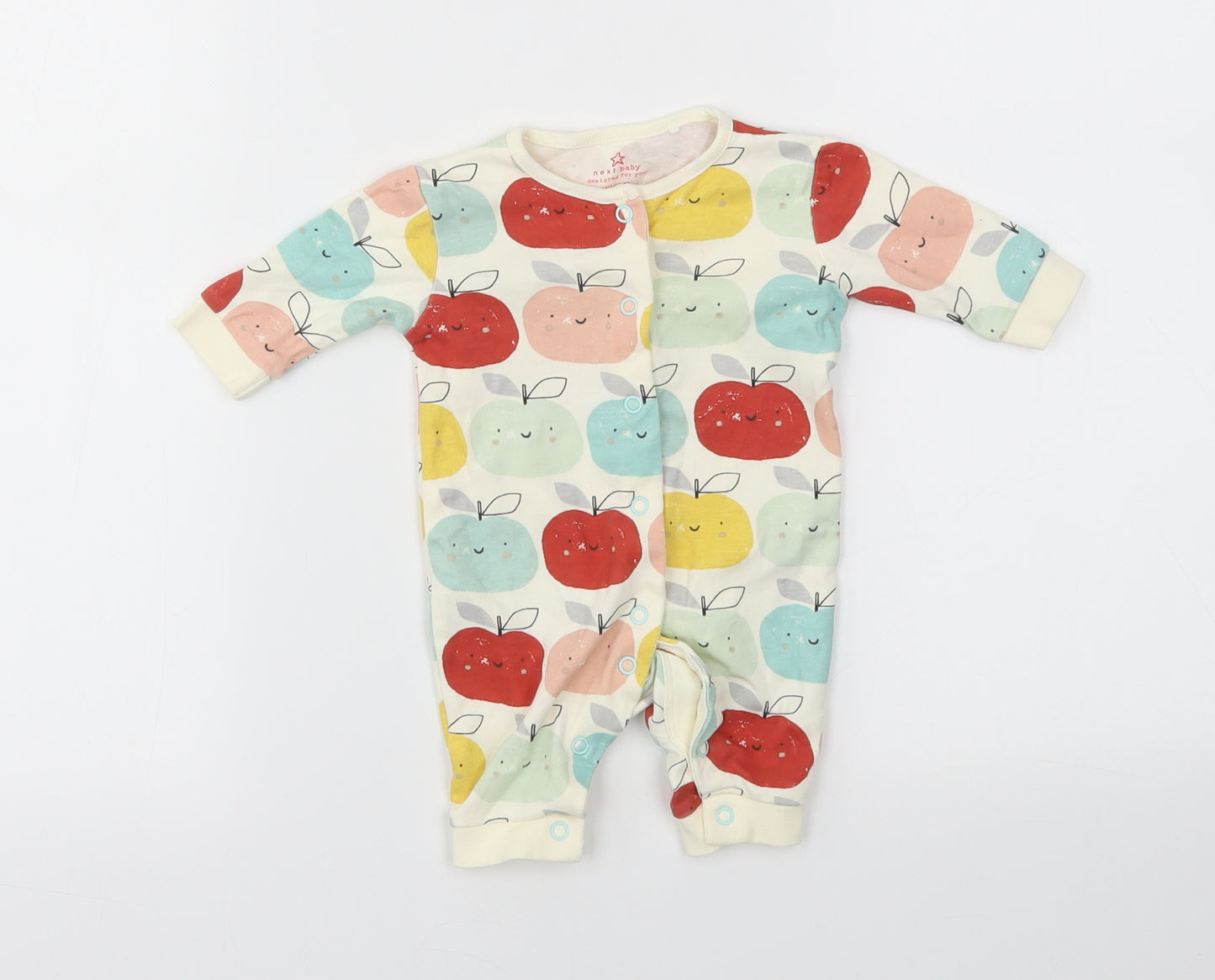NEXT Baby Multicoloured   Babygrow One-Piece Size Newborn