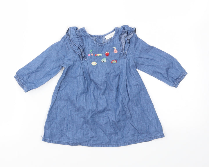 NEXT Girls Blue   Fit & Flare  Size 3-6 Months
