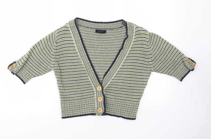 VERO MODA Womens Green   Cardigan Jumper Size L