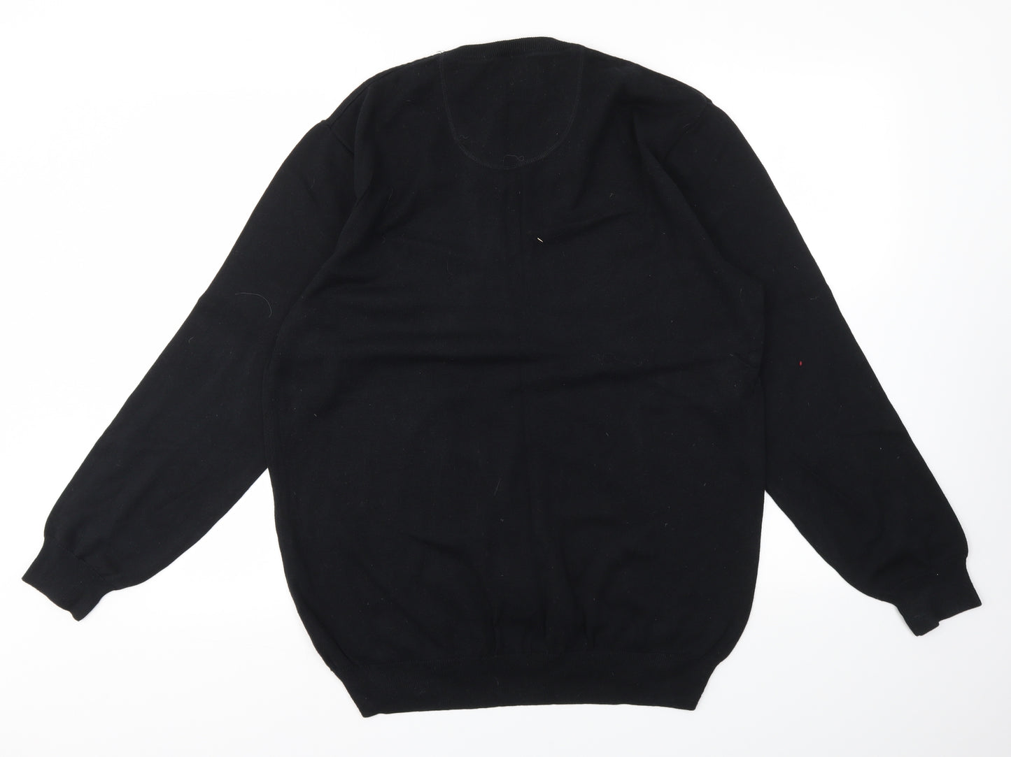 Aspen&Court Mens Black   Pullover Sweatshirt Size L