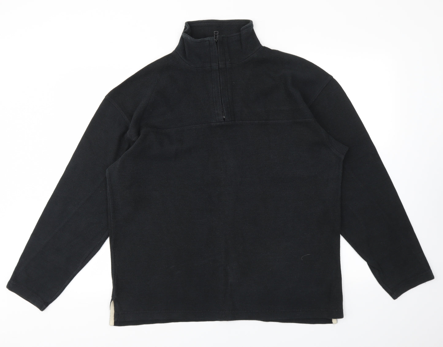 PETEROLEUM Mens Black   Pullover Jumper Size L