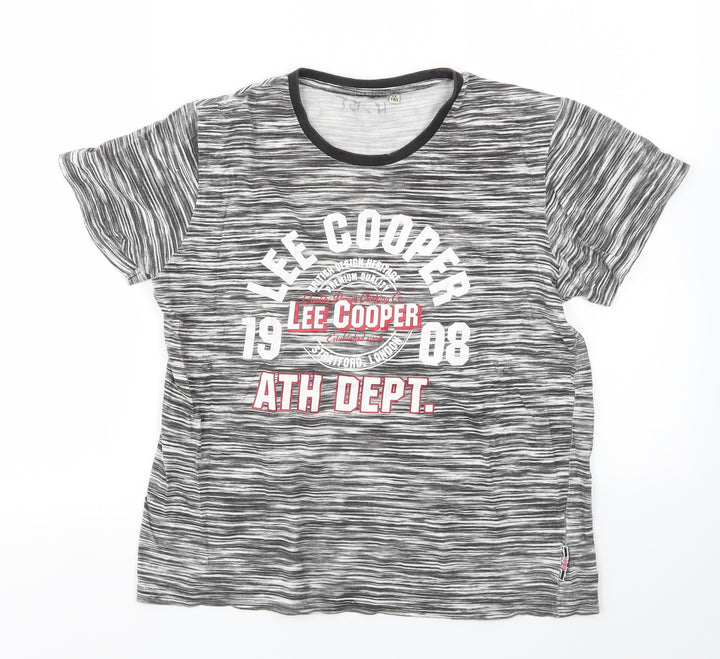 Lee Cooper Boys Grey   Basic T-Shirt Size 13 Years