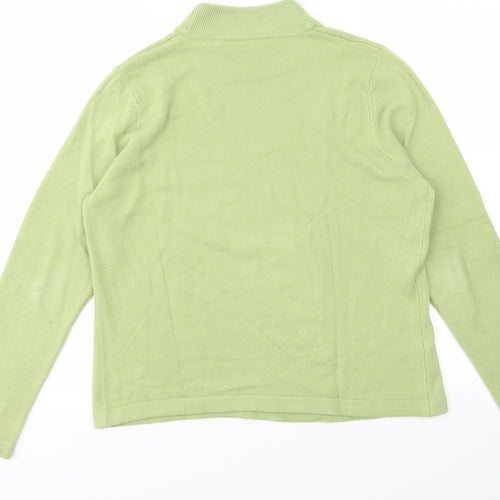 JDV Womens Green   Pullover Jumper Size 12