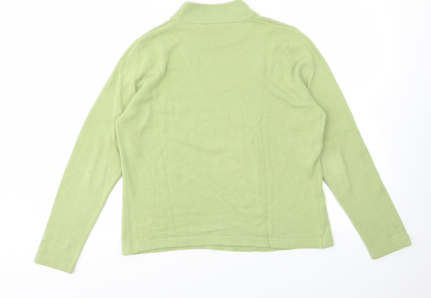 JDV Womens Green   Pullover Jumper Size 12