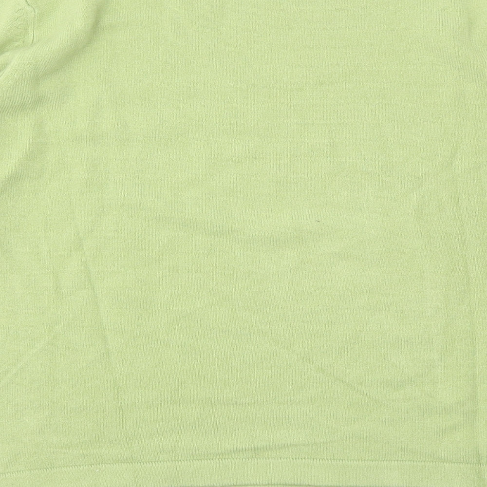 JDV Womens Green   Pullover Jumper Size 12