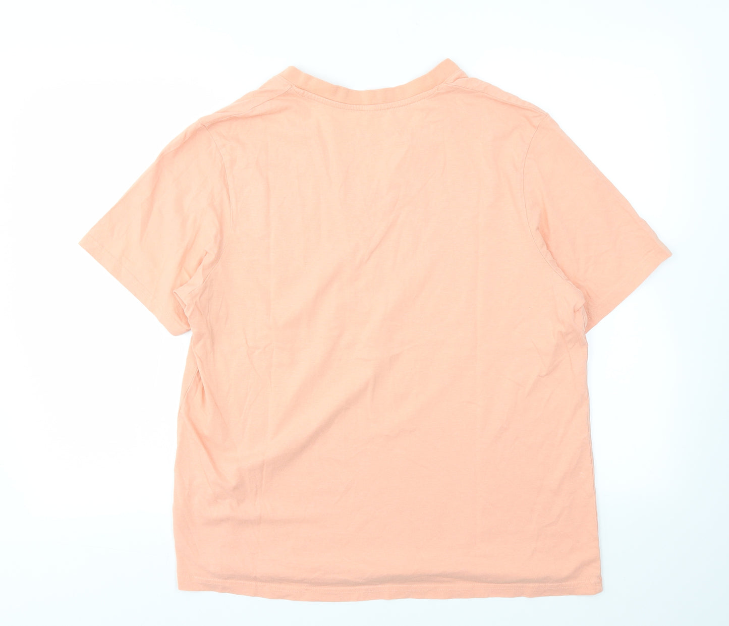bpc Womens Orange   Basic T-Shirt Size M