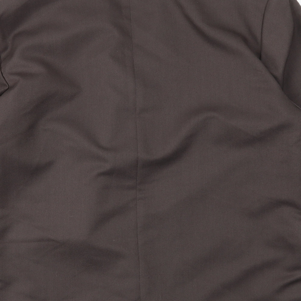 Long Tall Sally Womens Brown   Jacket Blazer Size 16