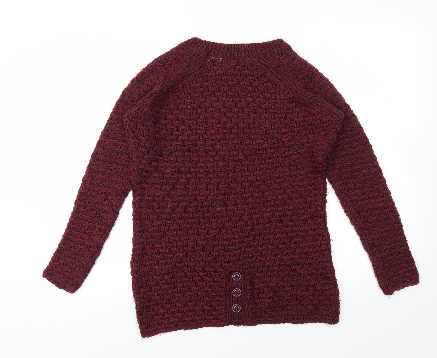 New Look Womens Red   Pullover Jumper Size S