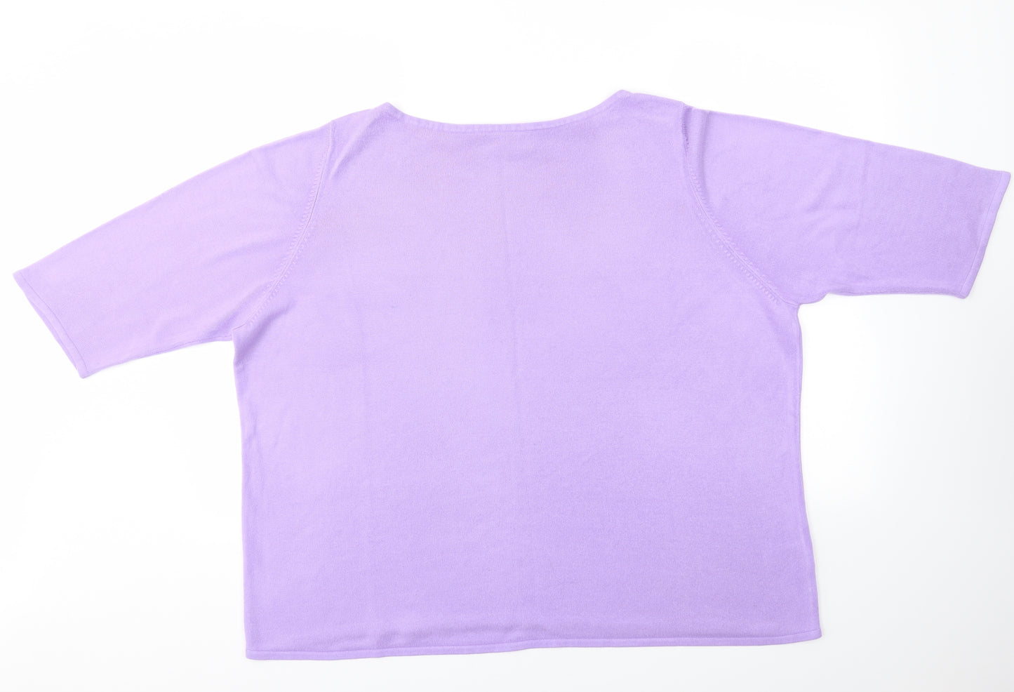 essence Womens Purple   Pullover Jumper Size 26
