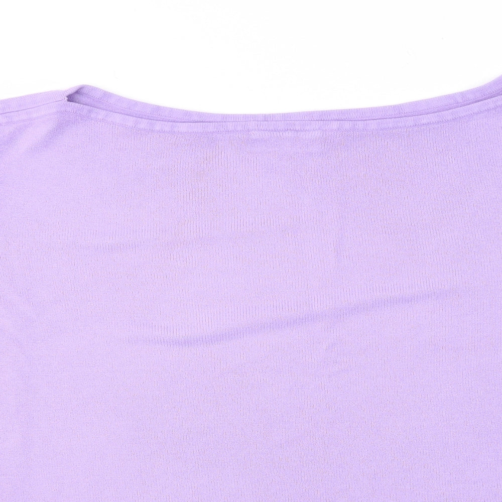 essence Womens Purple   Pullover Jumper Size 26