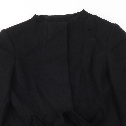 Debenhams Womens Black   Jacket Coat Size 14