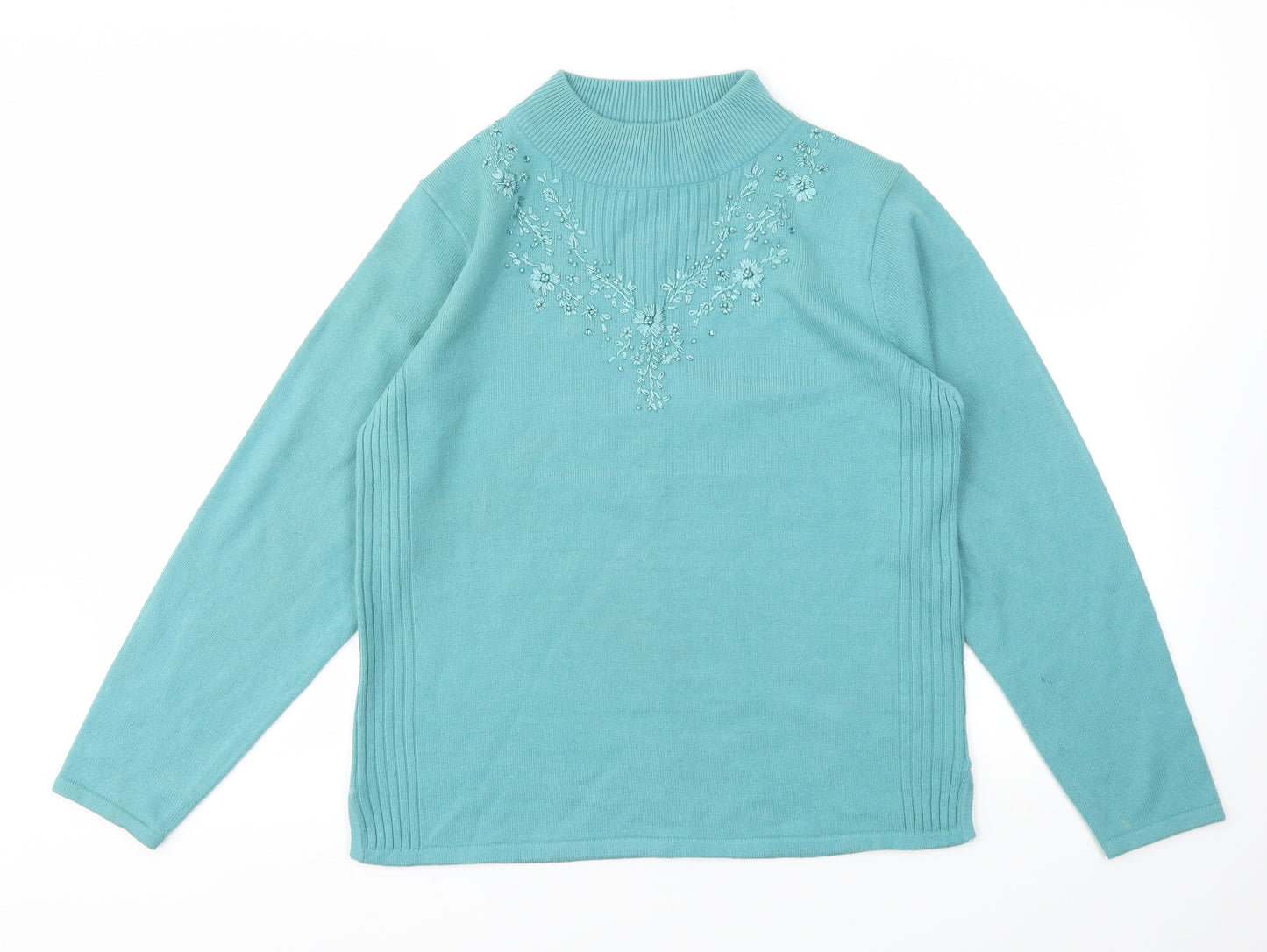 Ann Marie Womens Blue   Pullover Jumper Size M