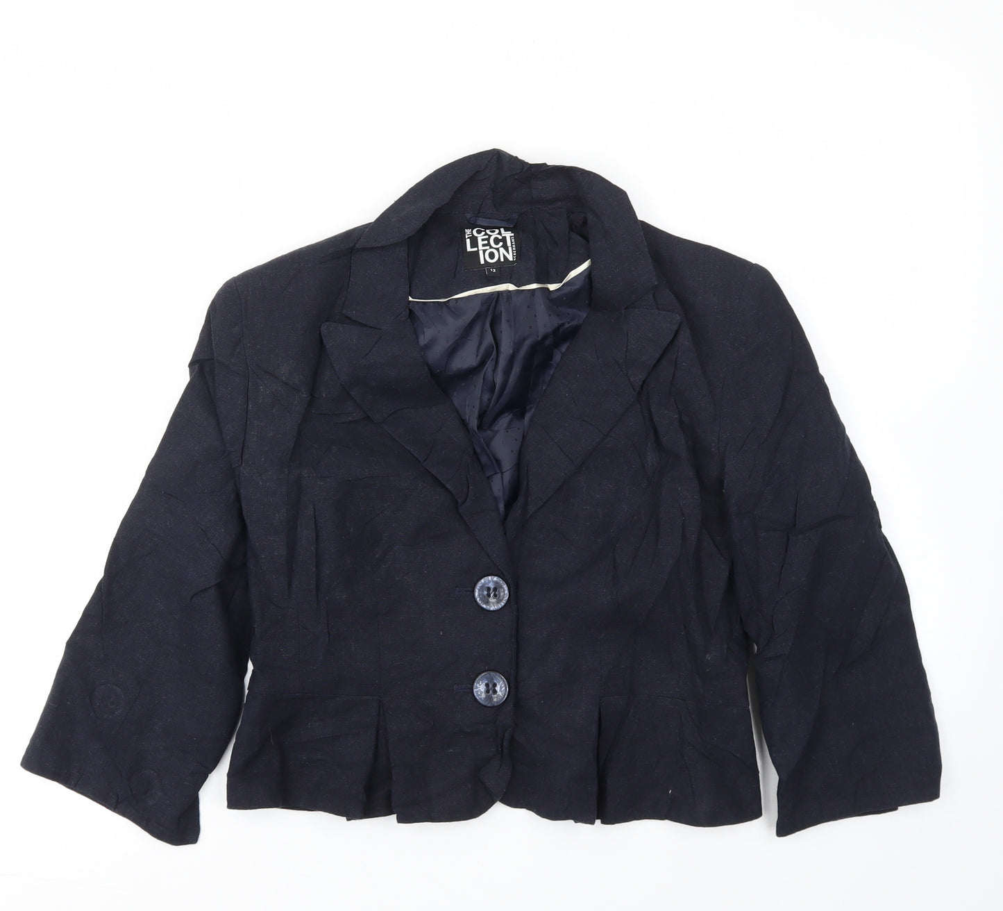 Debenhams Womens Blue   Jacket Blazer Size 12