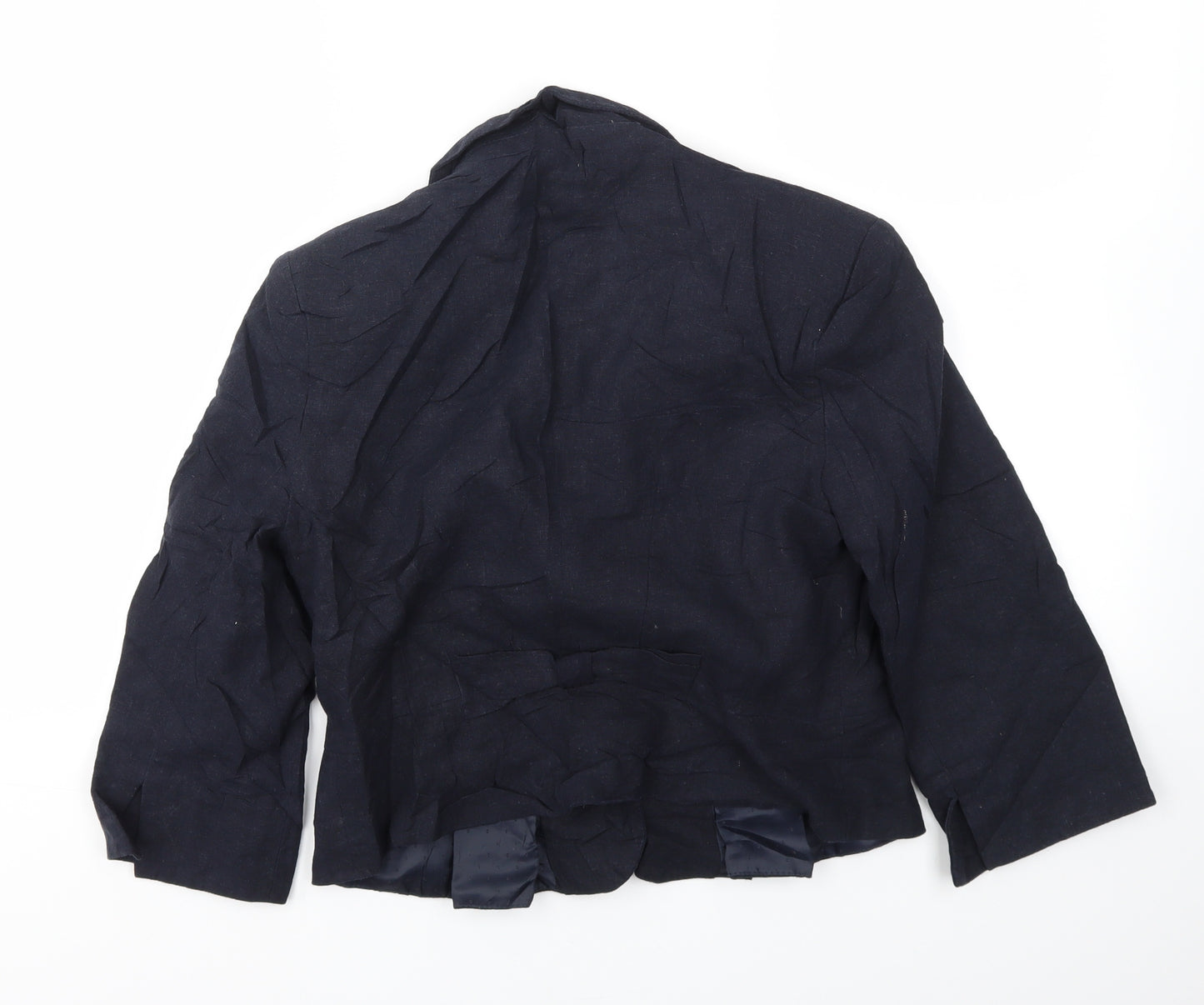 Debenhams Womens Blue   Jacket Blazer Size 12