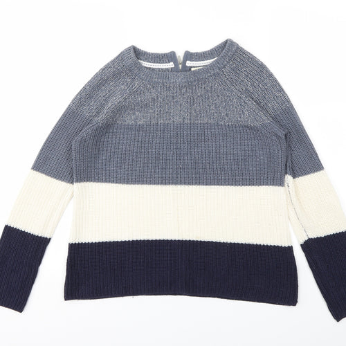 Matalan Womens Multicoloured Striped  Pullover Jumper Size S