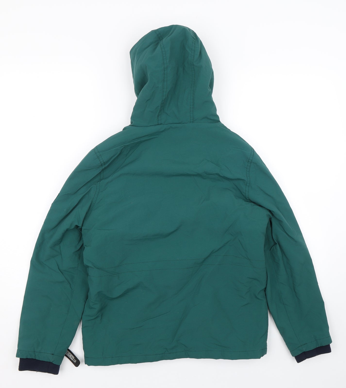 George Boys Green   Basic Coat Coat Size 11-12 Years