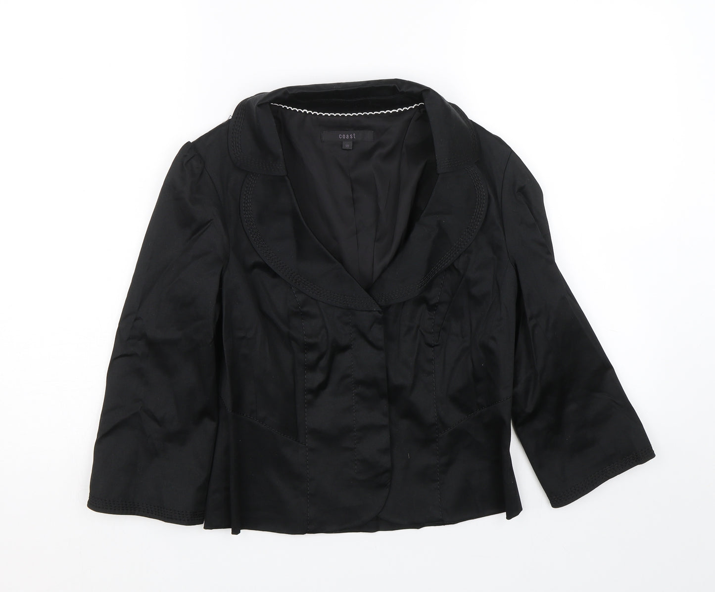 Coast Womens Black   Jacket Suit Size 10