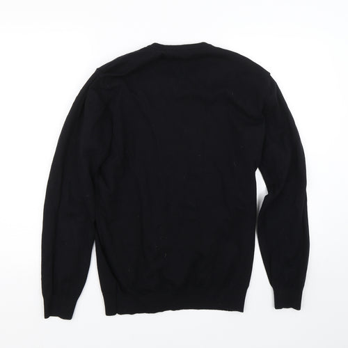 Very Mens Black   Pullover Jumper Size L