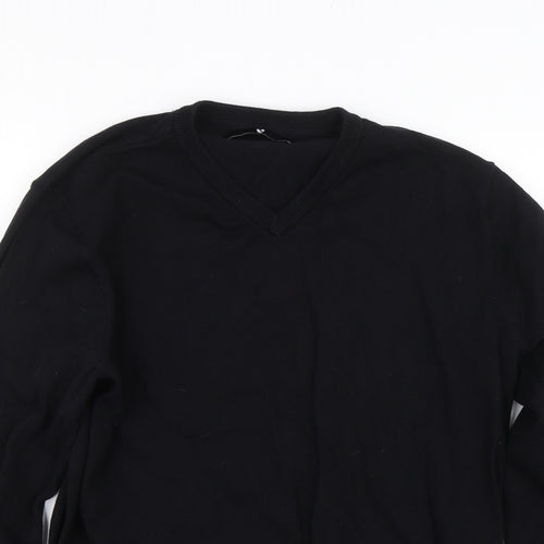 Very Mens Black   Pullover Jumper Size L