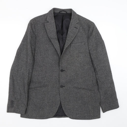 Debenhams Mens Grey   Jacket Suit Size 40