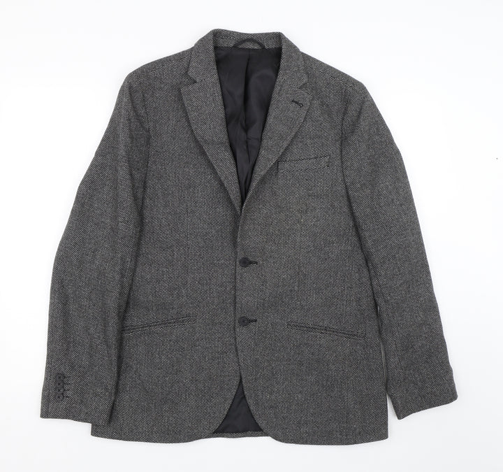 Debenhams Mens Grey Jacket Suit Size 40