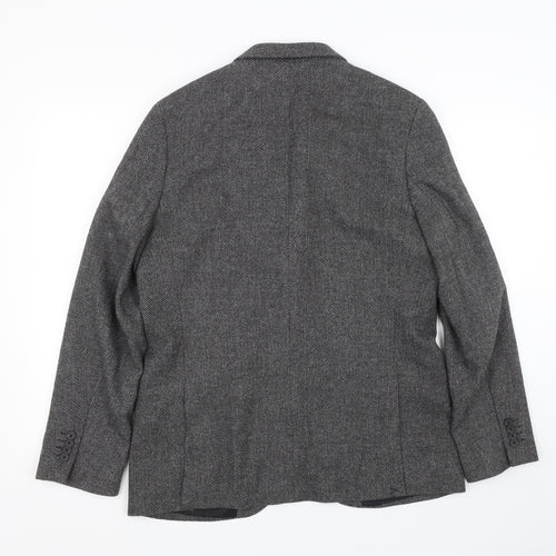 Debenhams Mens Grey   Jacket Suit Size 40