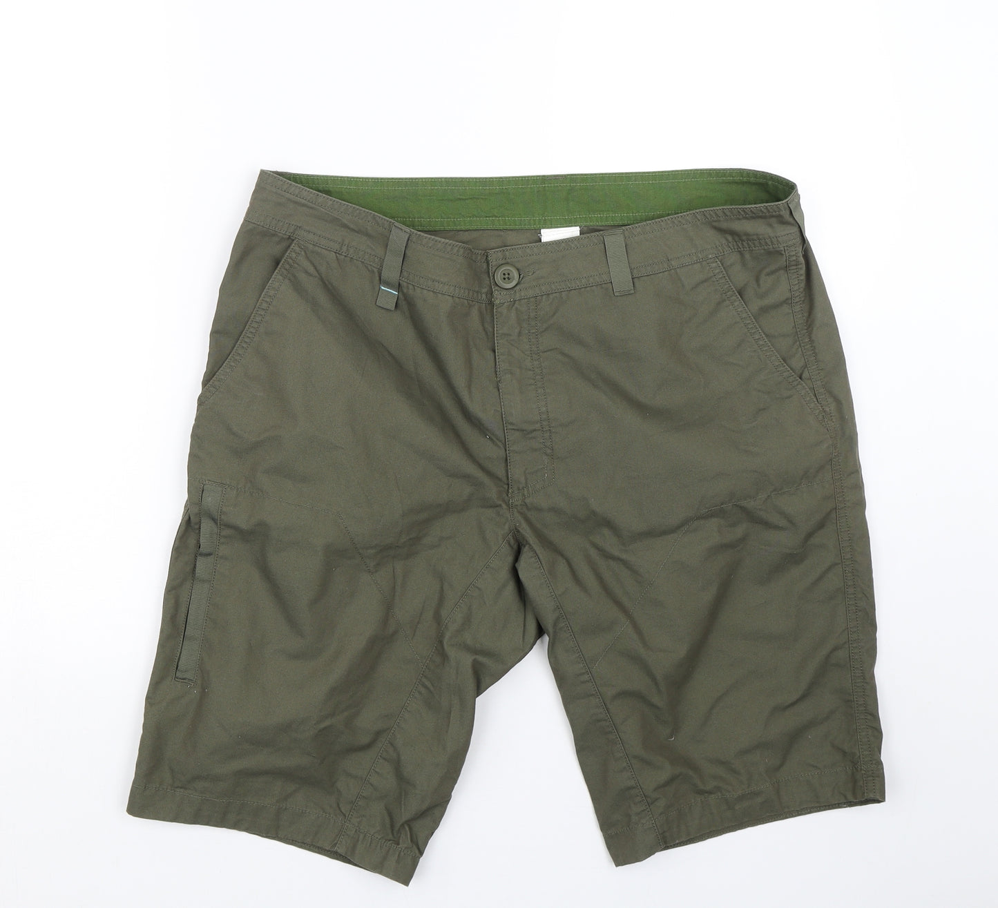 DECATHLON Mens Green   Bermuda Shorts Size L