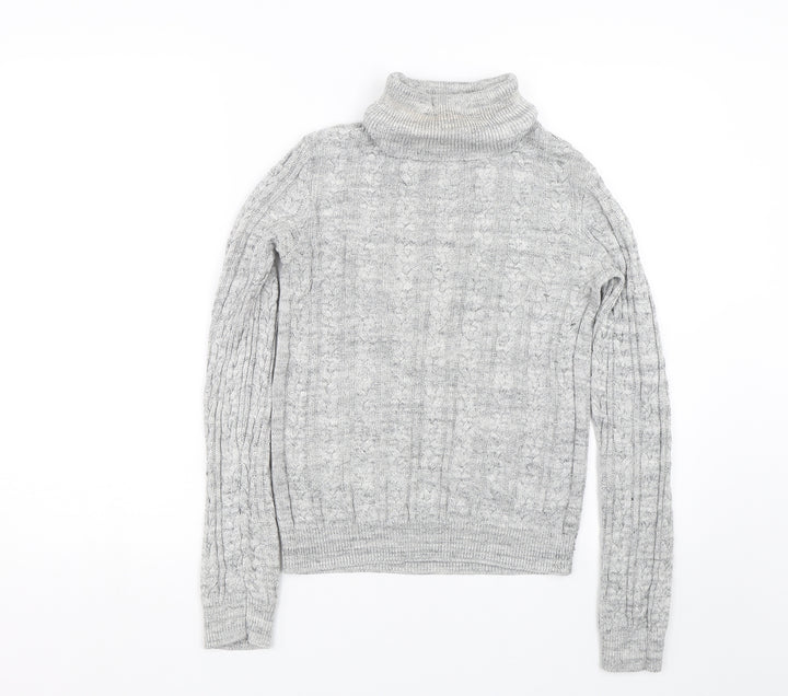 H&M Womens Grey Pullover Jumper Size S