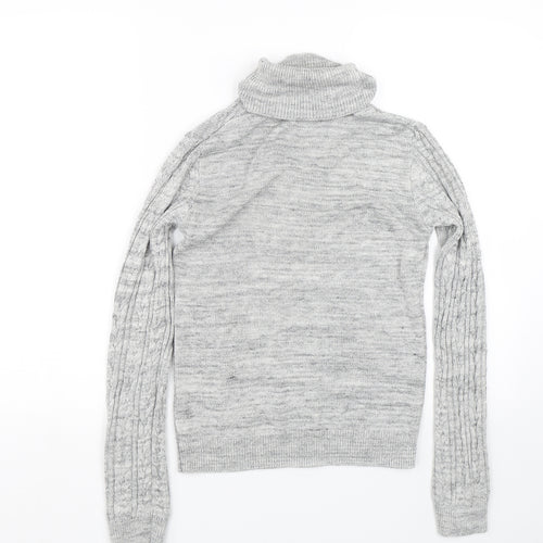 H&M Womens Grey   Pullover Jumper Size S