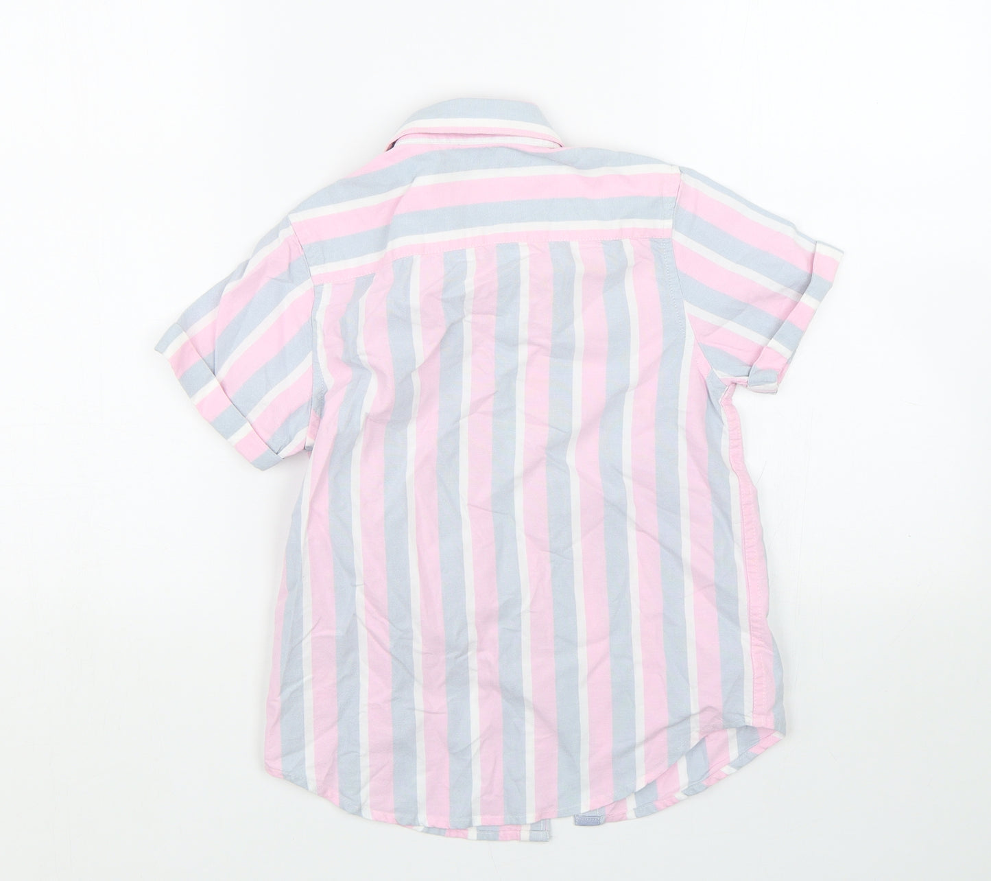 NEXT Boys Multicoloured Striped  Basic Button-Up Size 7 Years