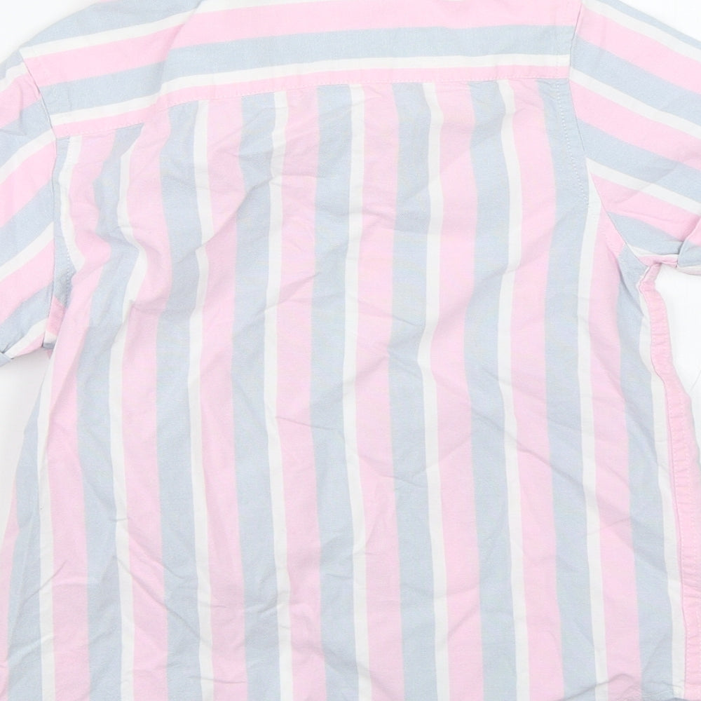 NEXT Boys Multicoloured Striped  Basic Button-Up Size 7 Years