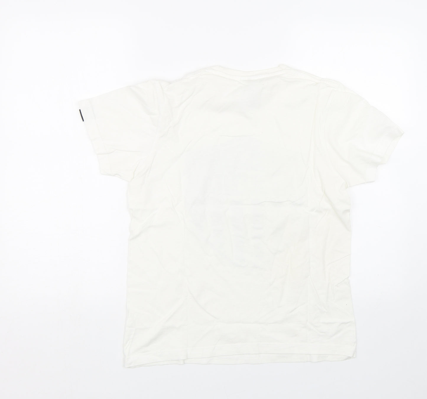 adidas Mens White    T-Shirt Size S