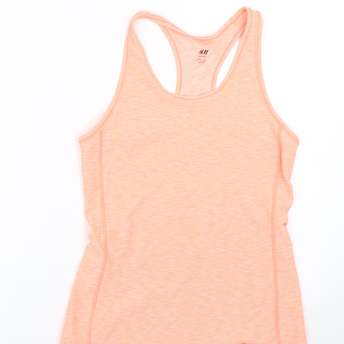 H&M Womens Orange   Basic Tank Size S
