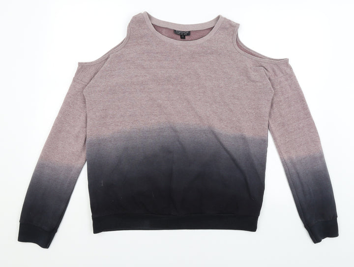Topshop Womens Purple   Pullover Jumper Size 10