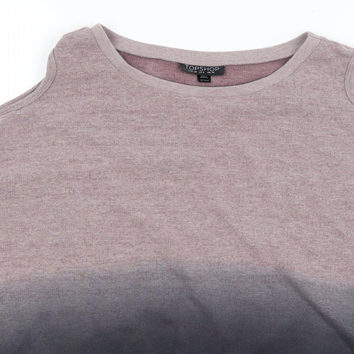 Topshop Womens Purple   Pullover Jumper Size 10