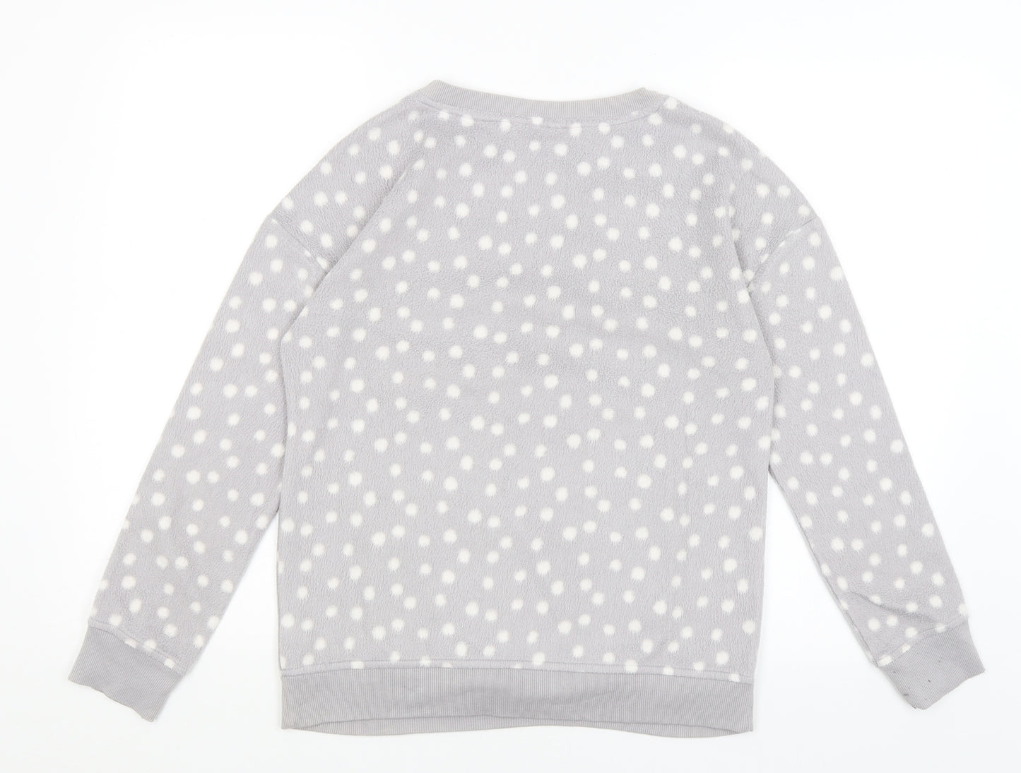 M&S Womens Grey Polka Dot  Pullover Jumper Size 8  - Penguin