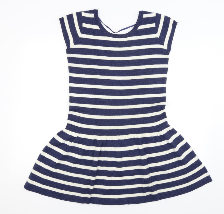 Atmosphere Womens Blue Striped Mermaid Size 6