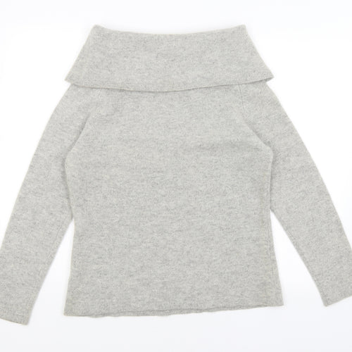 Per Una Womens Grey   Pullover Jumper Size M