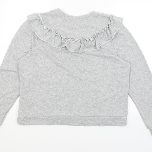 H&M Womens Grey   Pullover Jumper Size L