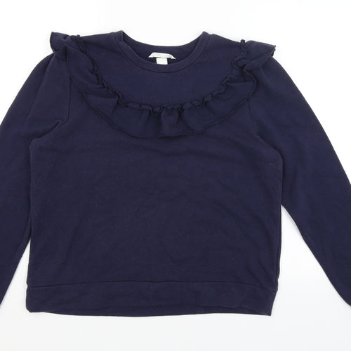 H&M Womens Blue   Pullover Jumper Size L