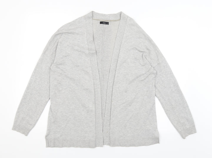 M&Co Womens Grey   Cardigan Jumper Size 14
