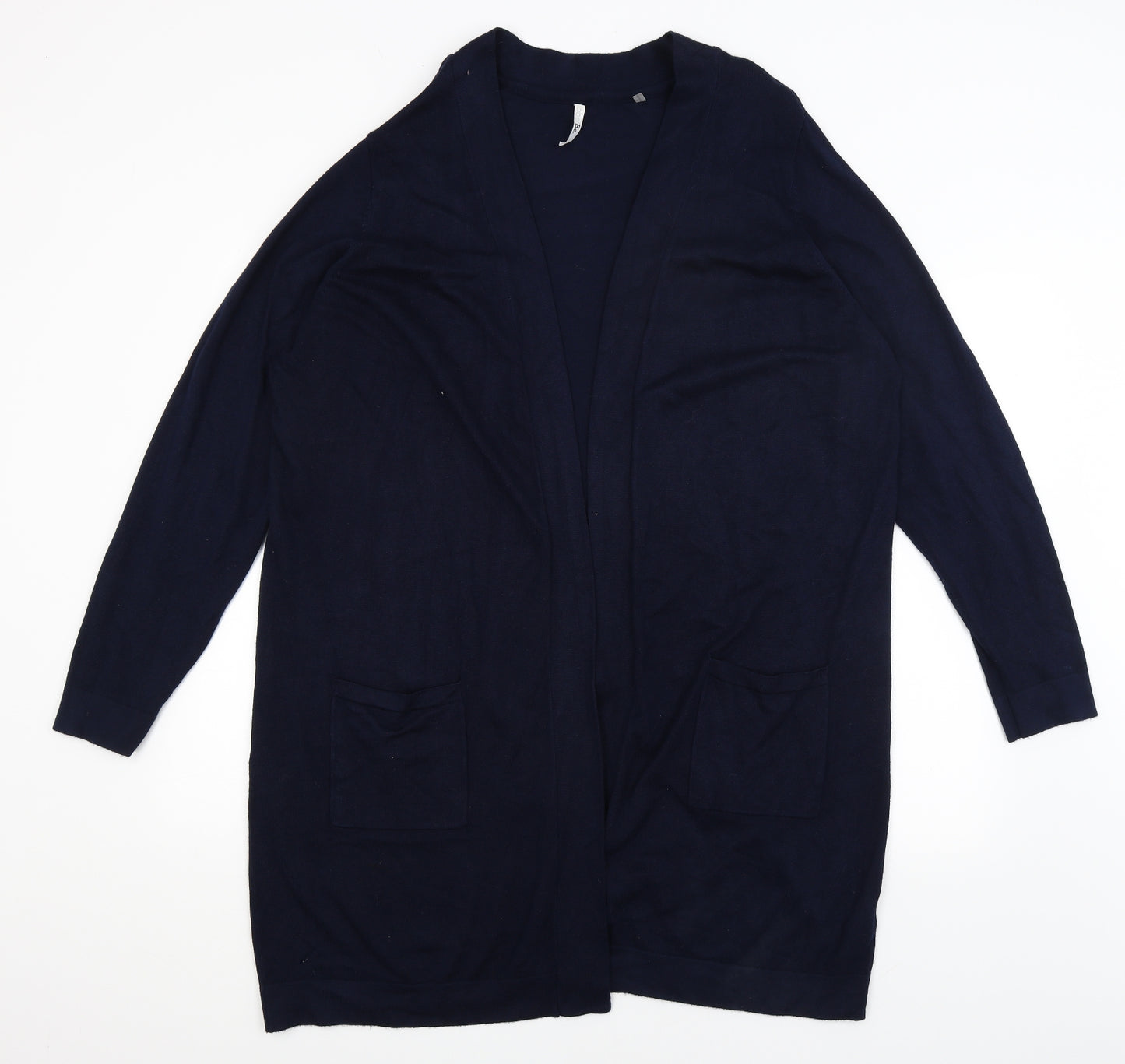 Label Be Womens Blue   Cardigan Jumper Size 20