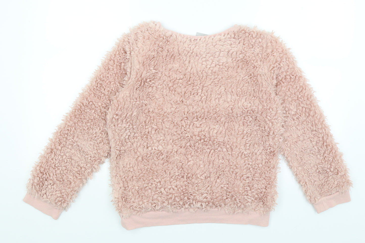 Matalan Girls Pink   Pullover Jumper Size 10-11 Years