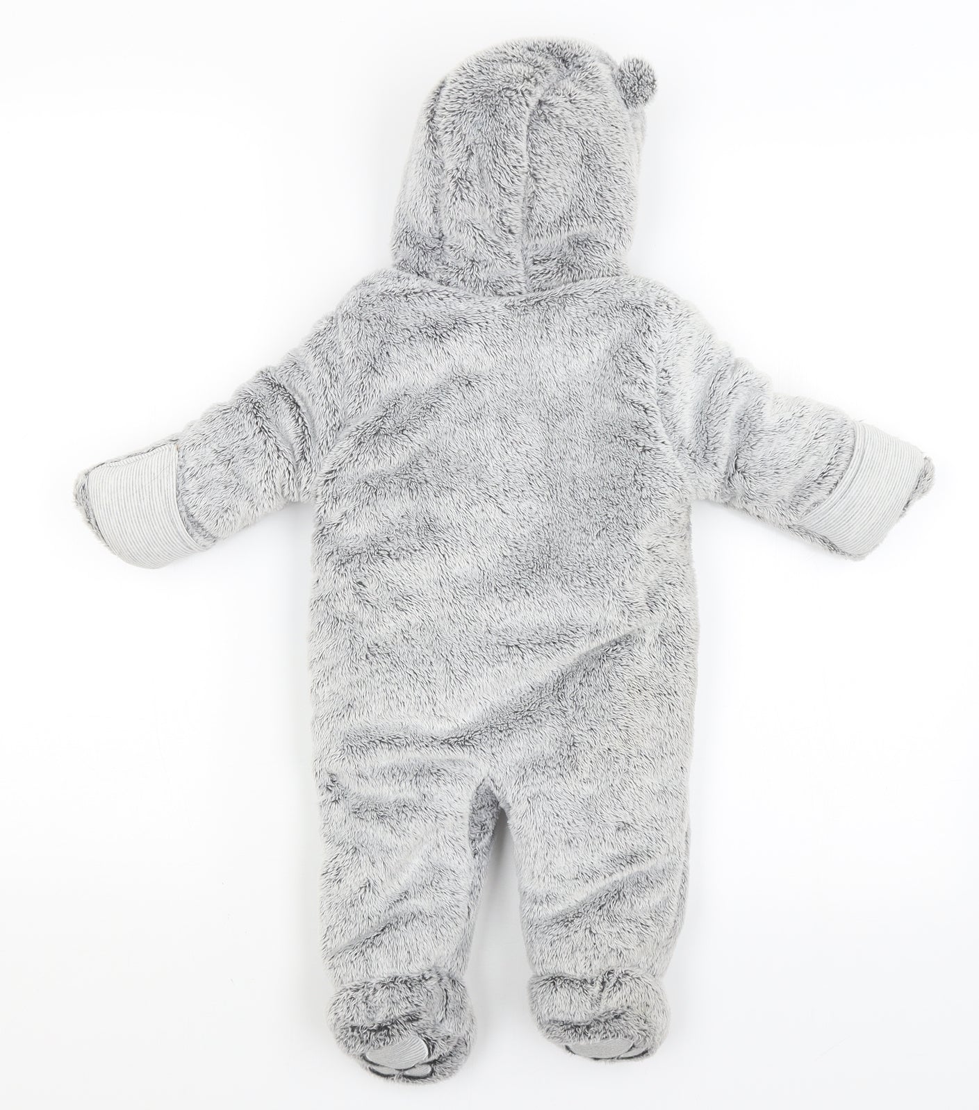 George Baby Grey   Babygrow One-Piece Size 3-6 Months