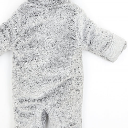 George Baby Grey   Babygrow One-Piece Size 3-6 Months