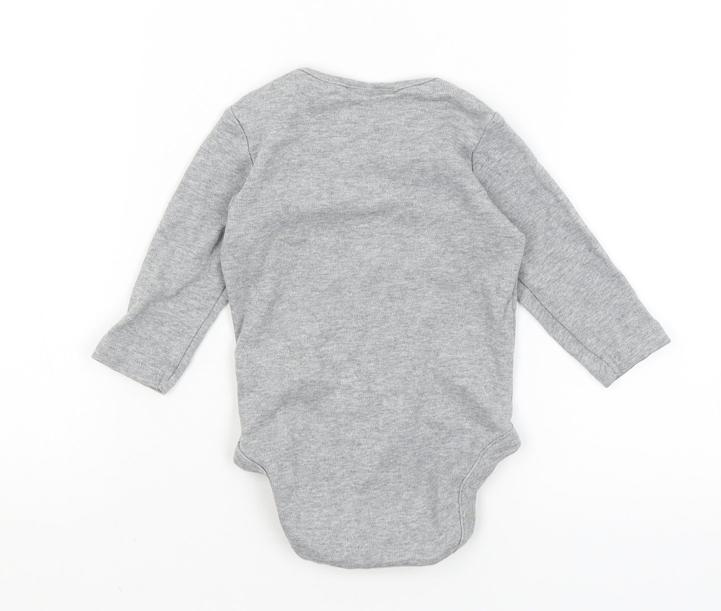 NEXT Baby Grey   Romper One-Piece Size 3-6 Months  - Elephant