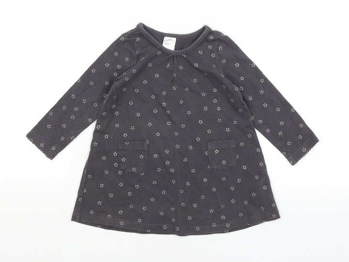 H&M Baby Grey   A-Line  Size 9-12 Months