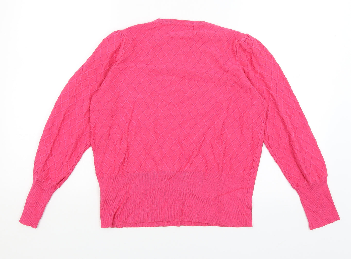 M&S Womens Pink   Pullover Jumper Size 14