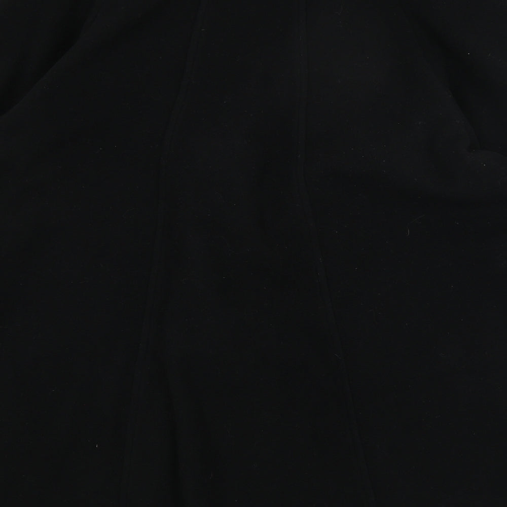 Klass Womens Black   Overcoat Coat Size 16